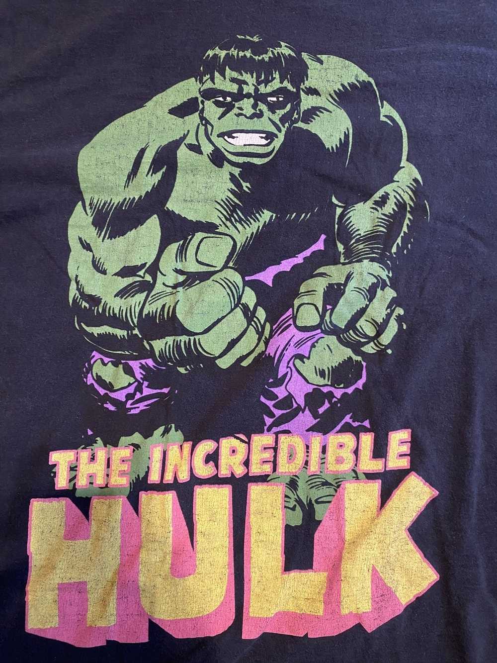 Marvel Comics × Vintage Vintage The Incredible Hu… - image 2