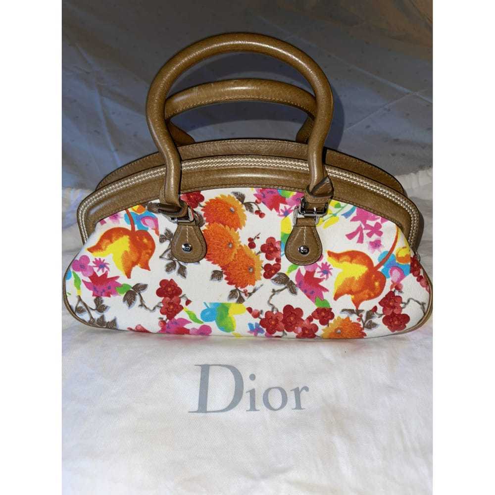 Dior Détective leather satchel - image 3