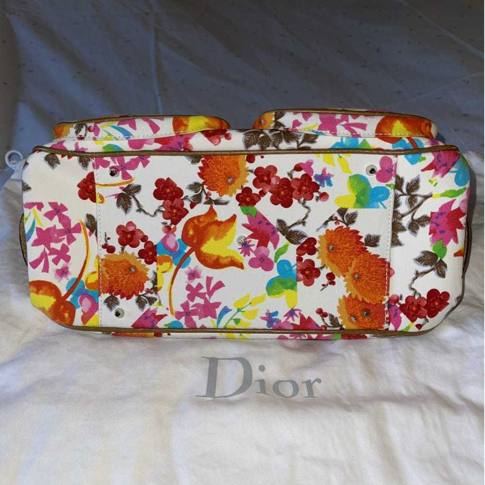 Dior Détective leather satchel - image 4