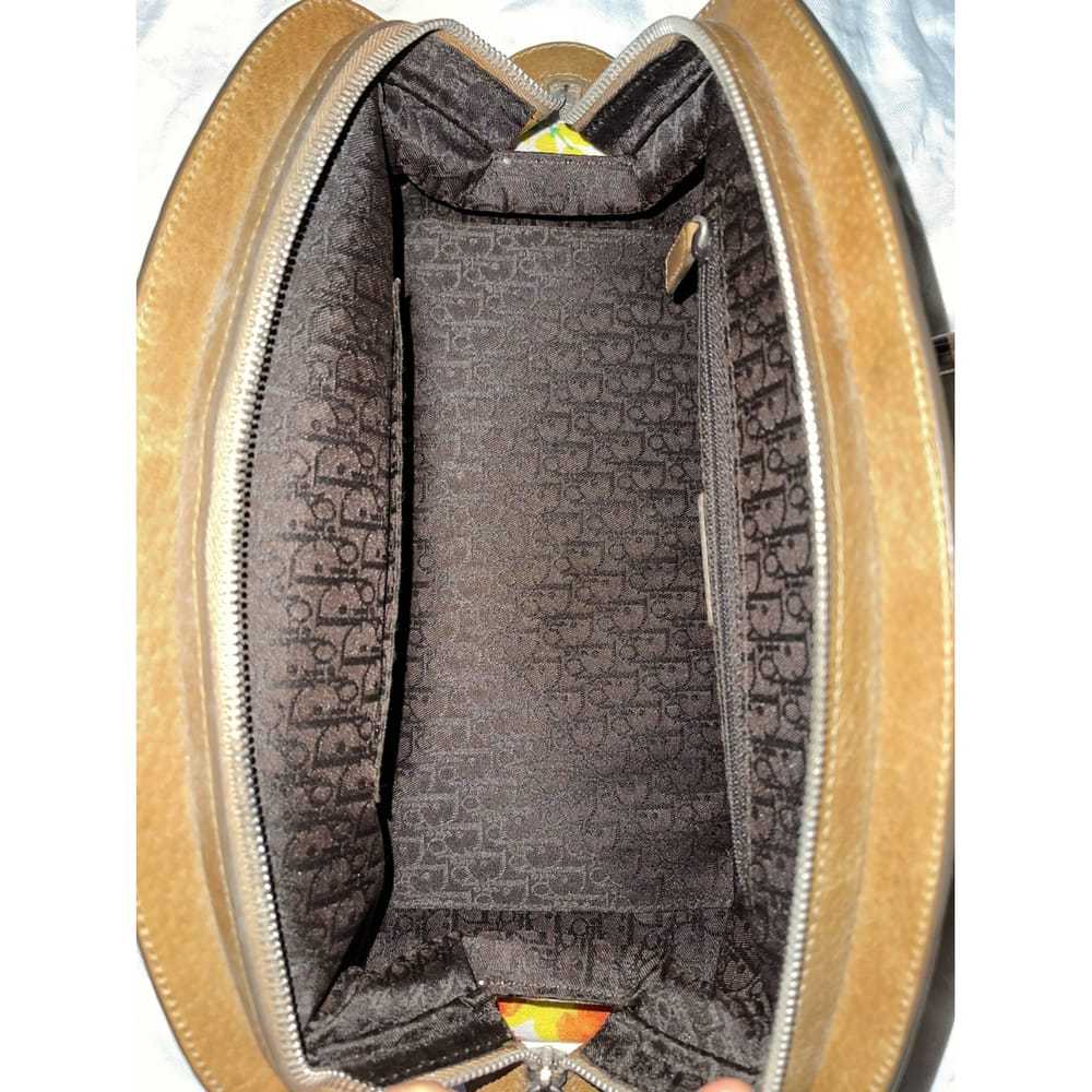 Dior Détective leather satchel - image 5