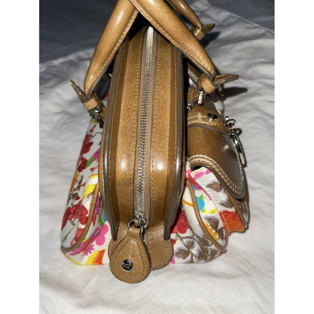 Dior Détective leather satchel - image 9