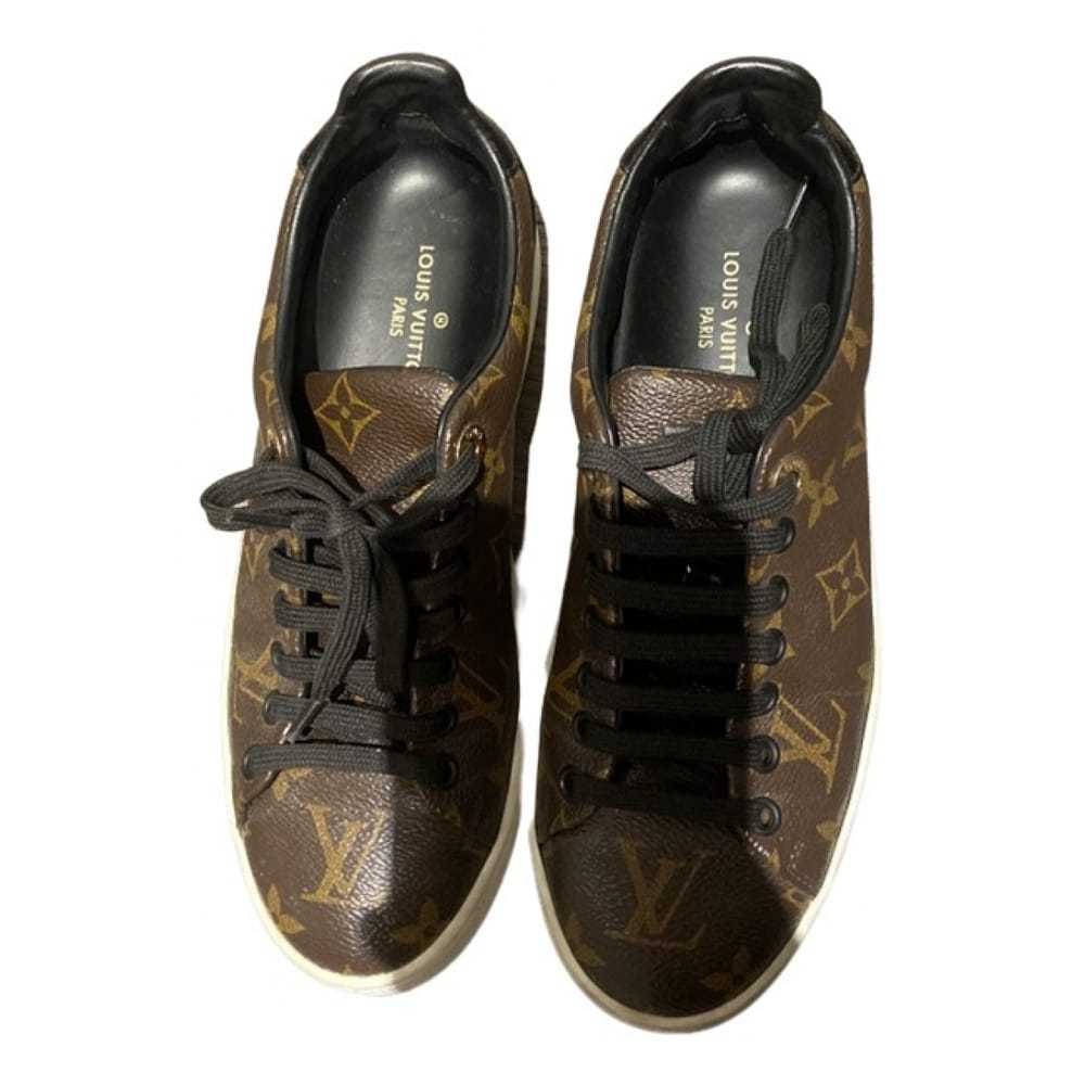 Louis Vuitton FrontRow leather trainers - image 1