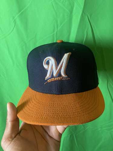 Official New Era Milwaukee Brewers MLB City Connect Light Navy 59FIFTY  Fitted Cap B5332_264 B5332_264 B5332_264