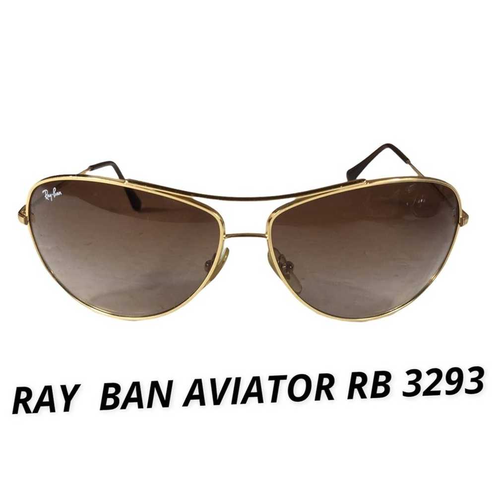 RayBan Ray Ban RB3293 001/13 AVIATOR GOLD Frame B… - image 1