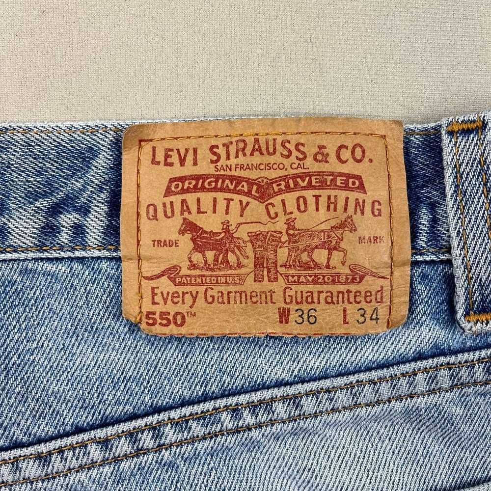 Levi's × Vintage Vintage 1990 Levis 550 Relaxed B… - image 3