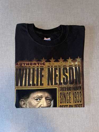Band Tees Y2K Willie Nelson tee