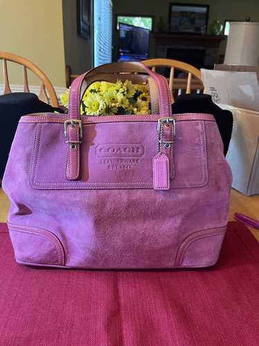 Early 2000s Coach Hamptons suede bag ❤️ : r/handbags