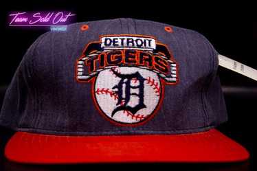 80s 90s Detroit Tigers cap スナップバック 古着 Vintage USA 1980's Detroit Tigers Mesh Trucker Snapback Hat