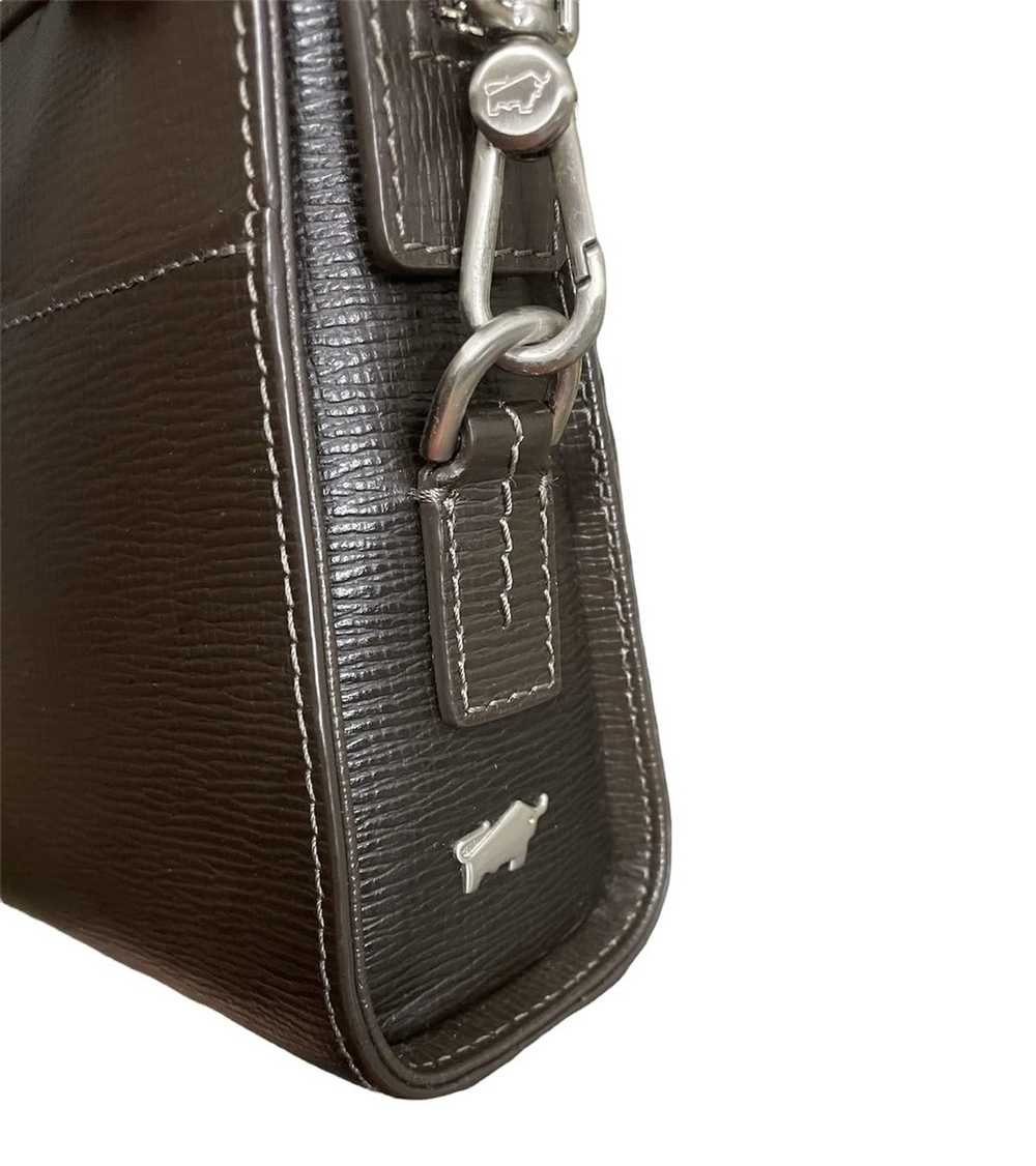 Braun × German × Leather Braun Buffel leather clu… - image 4