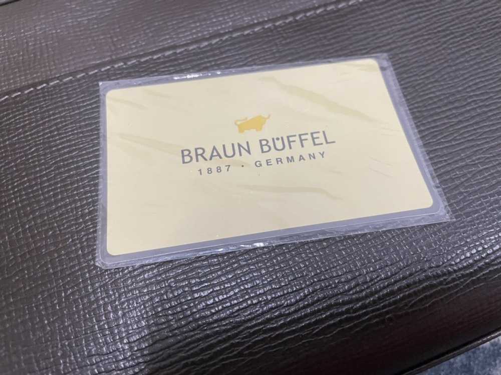 Braun × German × Leather Braun Buffel leather clu… - image 5