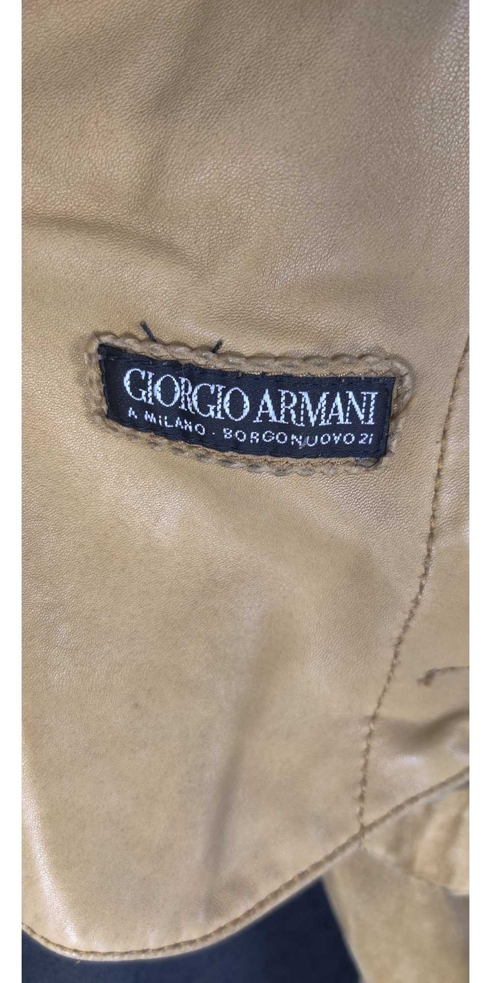 Giorgio Armani Giorgio Armani Vintage Skinea Jack… - image 3