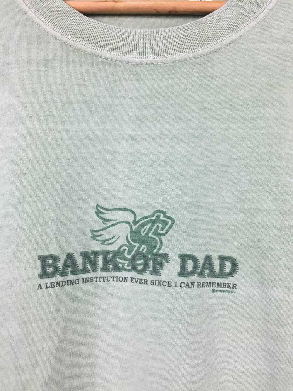 Art × Crazy Shirts × Vintage Vtg Bank Of Dad Lend… - image 2