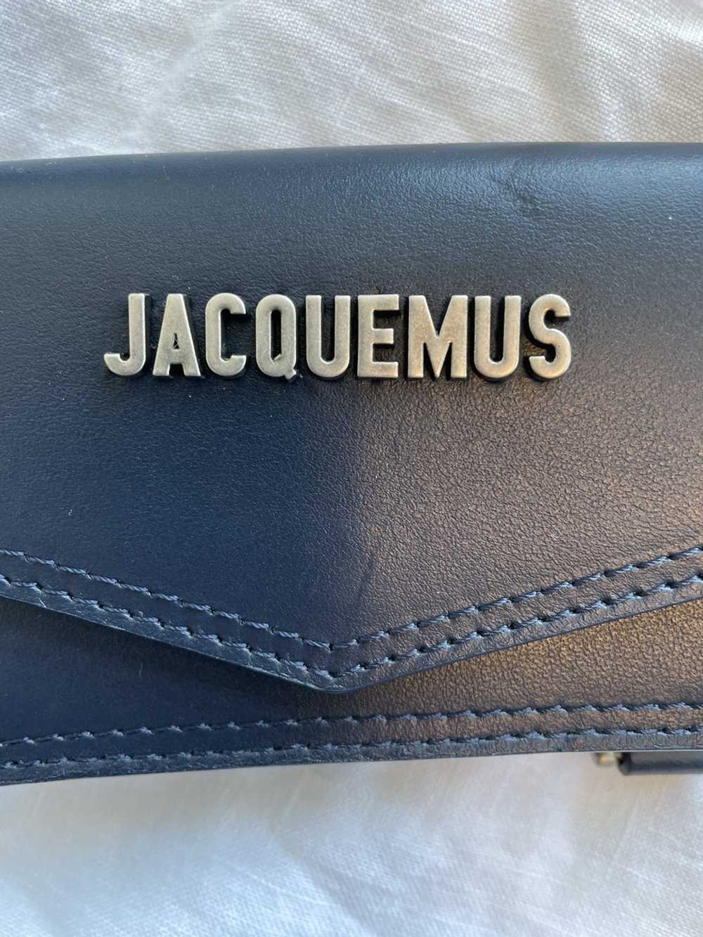 Navy blue 'Le Porte Azur' strapped pouch Jacquemus - De-iceShops Germany