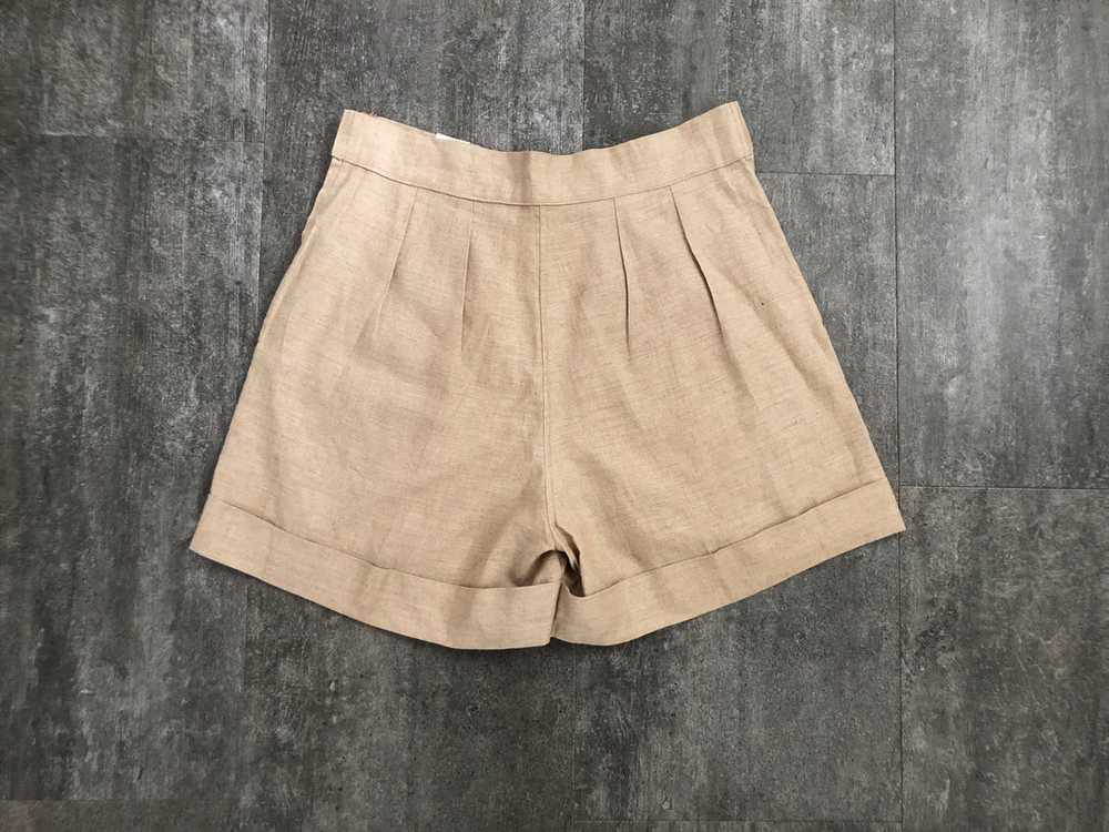 1930s 1940s deadstock shorts . vintage linen shor… - image 2