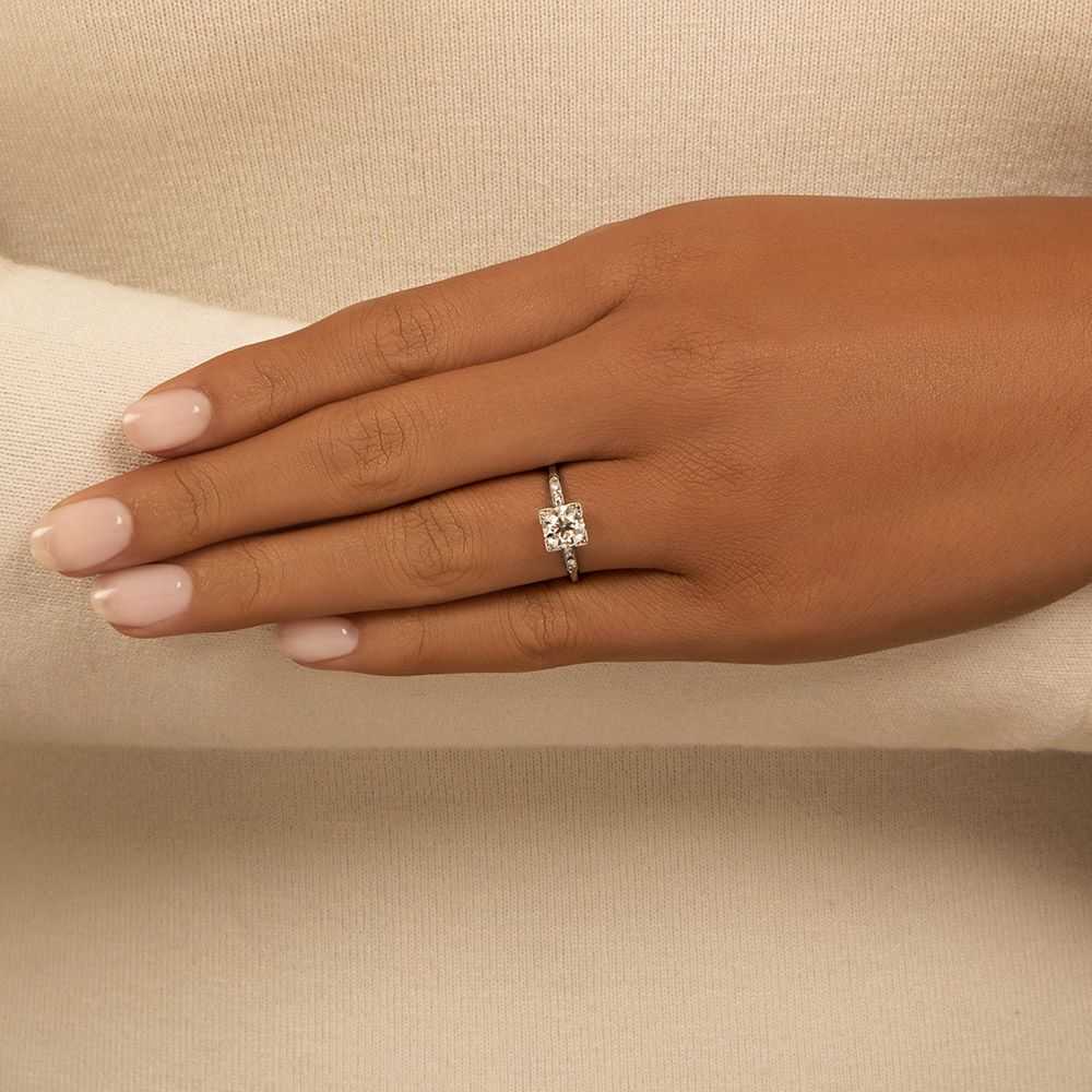 Art Deco 1.00 Carat Diamond Ring by Maurice Tishm… - image 6