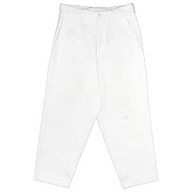 Yohji Yamamoto Double Waistband Cotton Pants - image 1