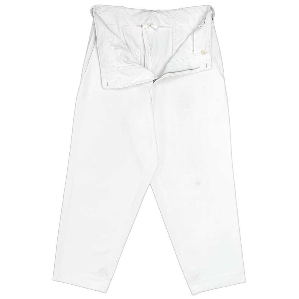 Yohji Yamamoto Double Waistband Cotton Pants - image 2