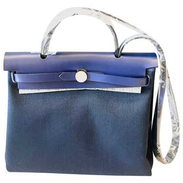 Hermès Herbag cloth handbag - image 1