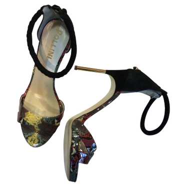 Pollini Sandals Patent leather - image 1