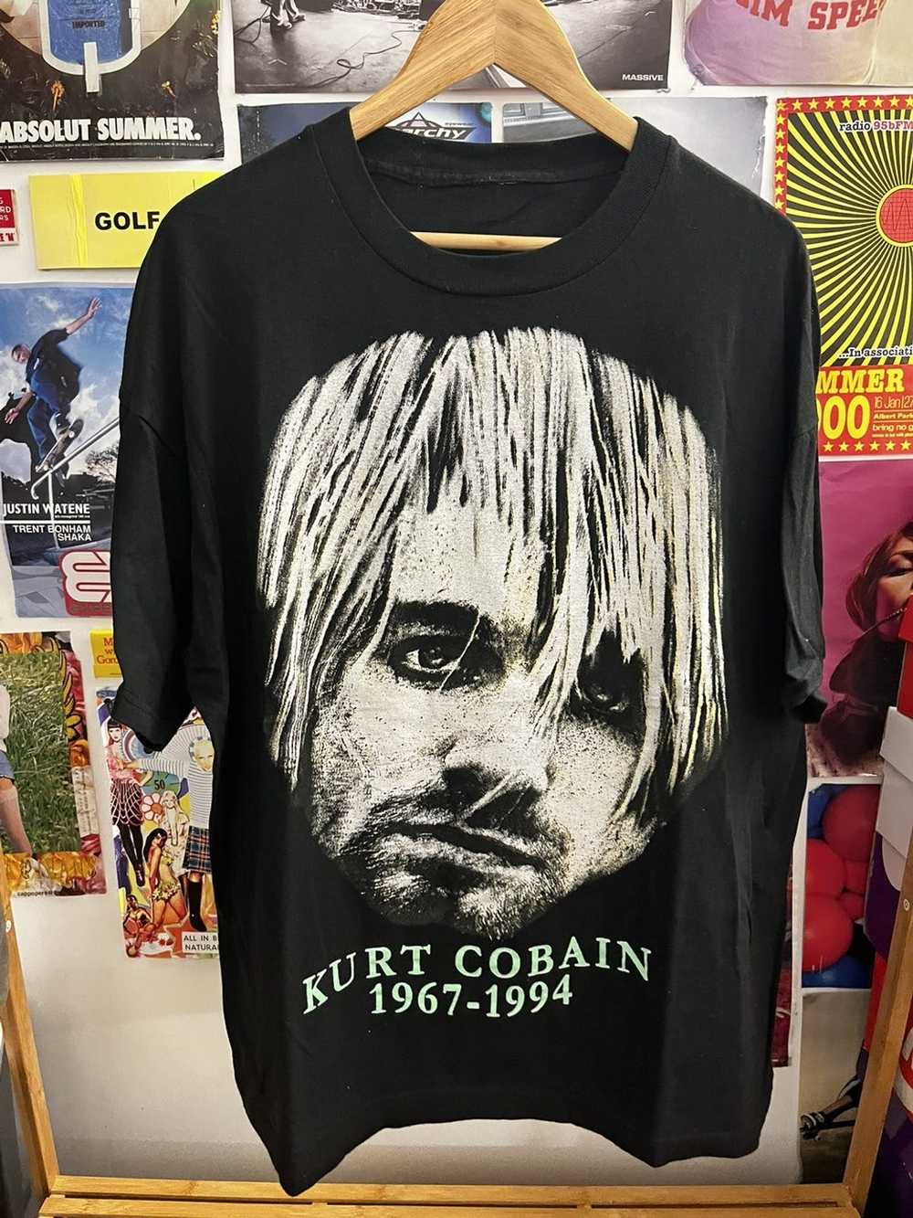 Kurt Cobain × Nirvana × Vintage Vintage Kurt Coba… - image 1