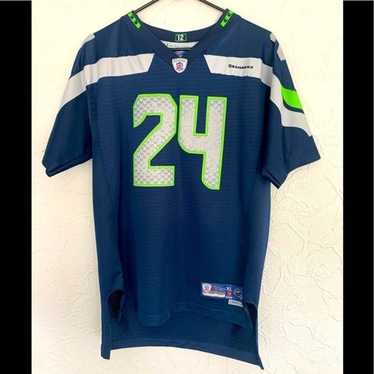 Seattle Seahawks Marshawn Lynch Pro Style Custom Green Jersey - Tennzone  Sports Memorabilia