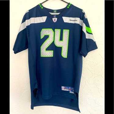 Reebok, Shirts, Seattle Seahawks Older Style Lynch Jersey 24