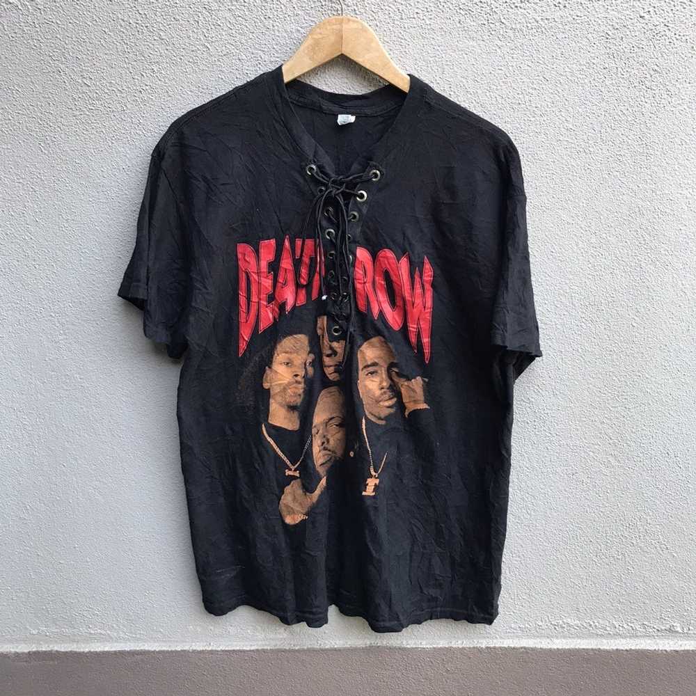 Band Tees × Rap Tees DEATH ROW records hiphop rap… - image 1