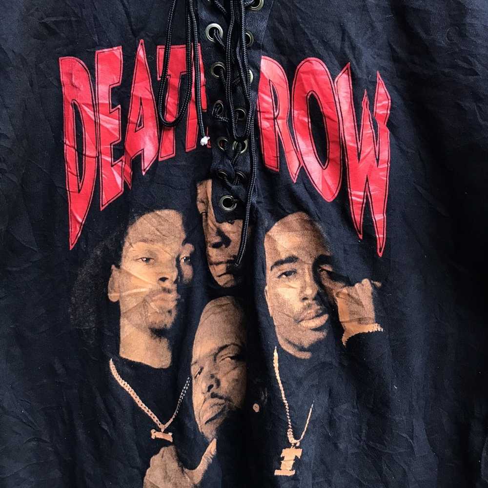 Band Tees × Rap Tees DEATH ROW records hiphop rap… - image 3