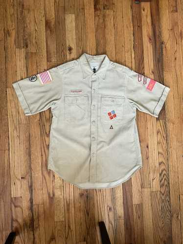 Bape × Nigo Bape Corduroy Boy Scout Shirt