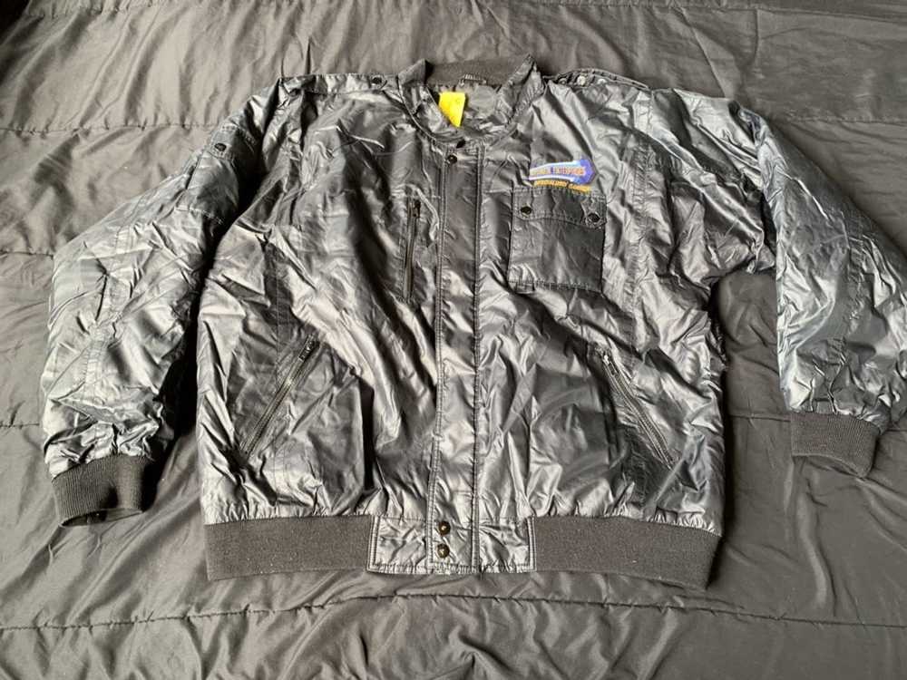 Vintage Vintage Hilton Action Apparel Satin Jacket - image 1