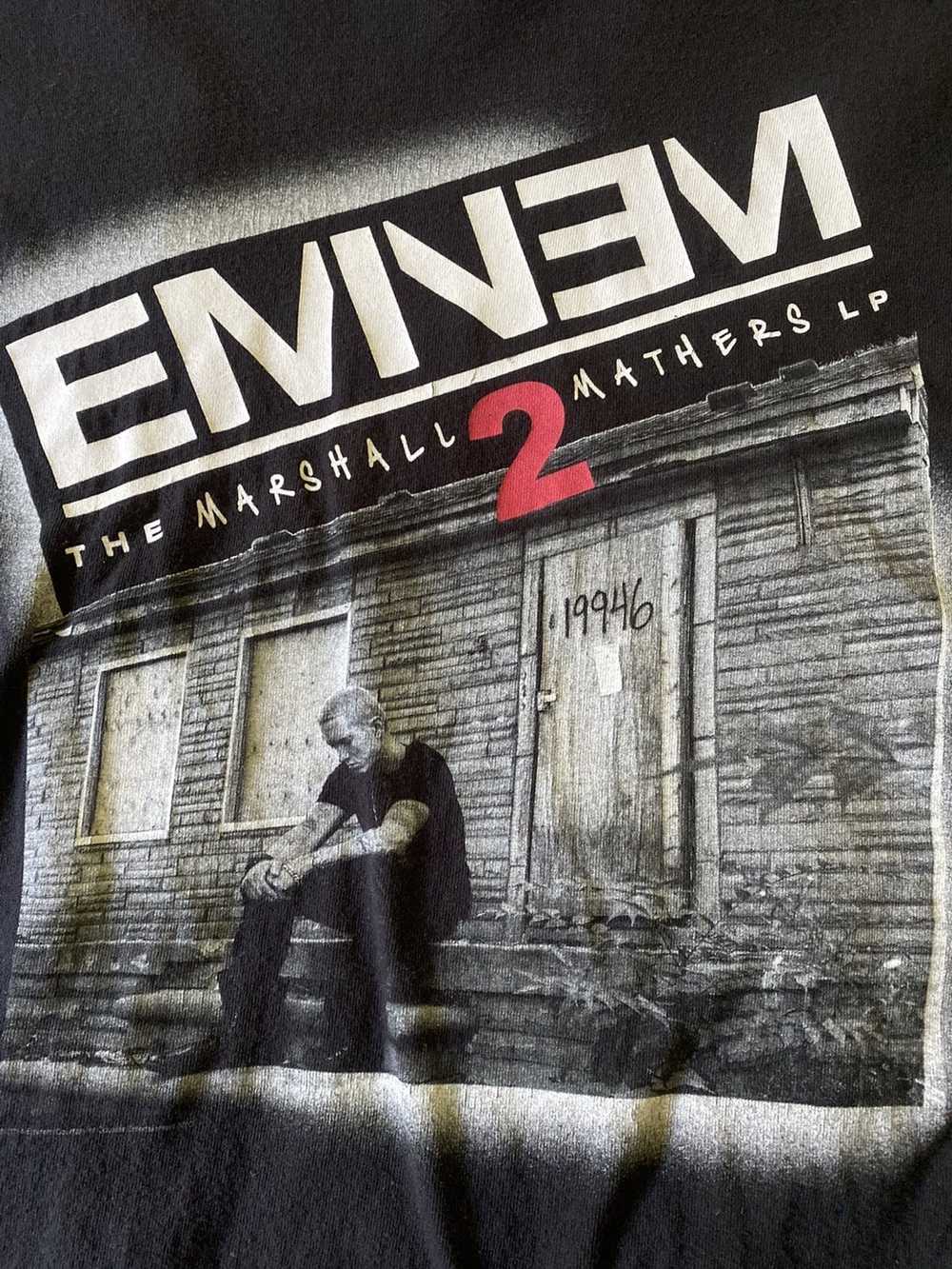 Eminem × Rap Tees × Streetwear Eminem MMLP2 shirt - image 2
