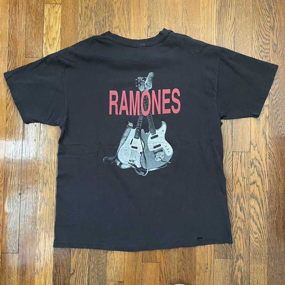 Band Tees × Vintage Vintage 1990s Ramones CBGB sh… - image 2