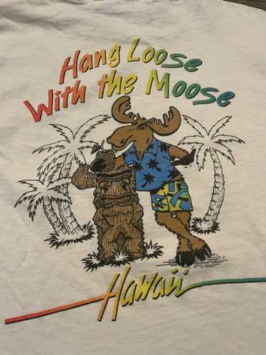 Hawaiian Shirt × Vintage VTG 80s 90s Moose Mcgilly