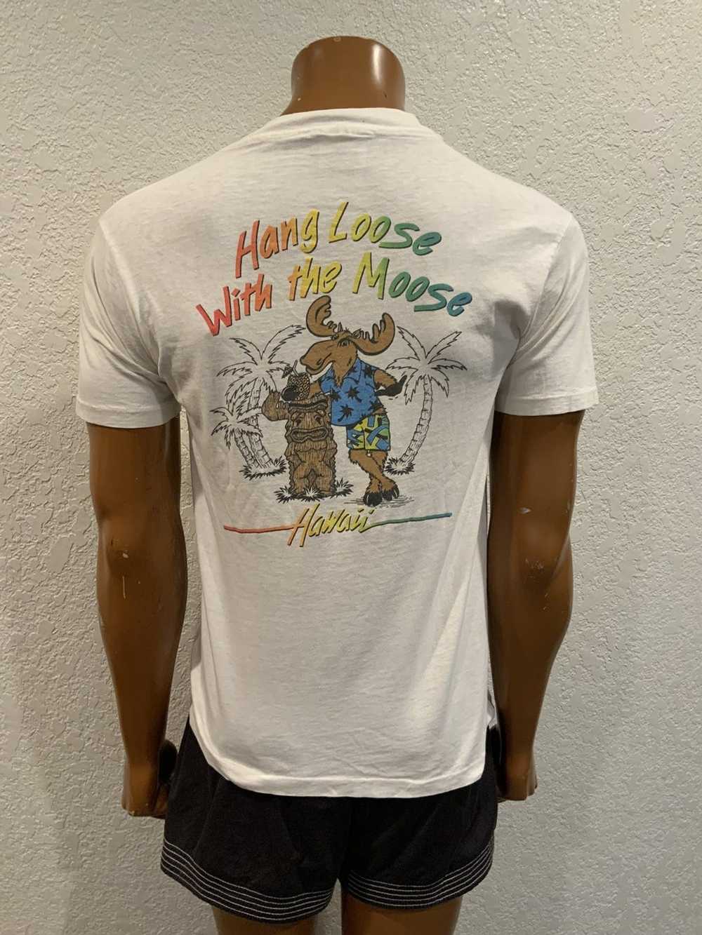 Hawaiian Shirt × Vintage VTG 80s 90s Moose Mcgill… - image 9