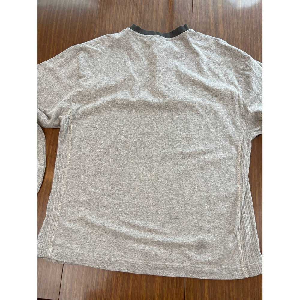 Champion Vintage Champion heather gray Henley lar… - image 5