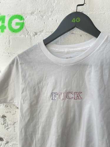 Custom × Vintage Vintage Custom FUCK Embroidered S