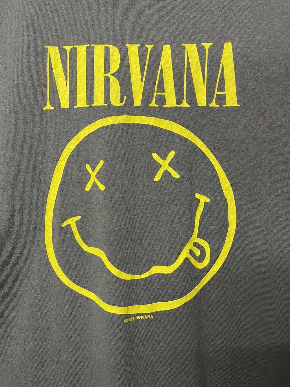 Kurt Cobain × Nirvana × Vintage Vintage 1992 Nirv… - image 2