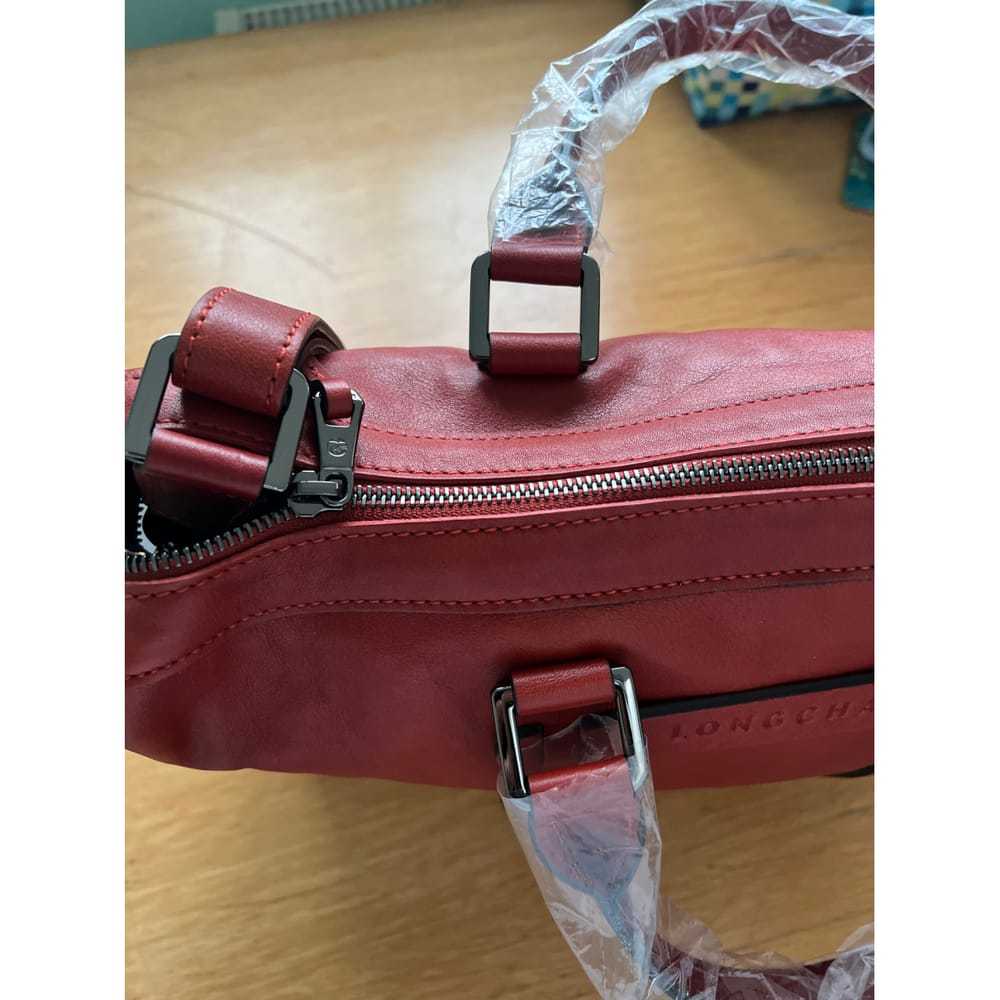 Longchamp Leather travel bag - image 8