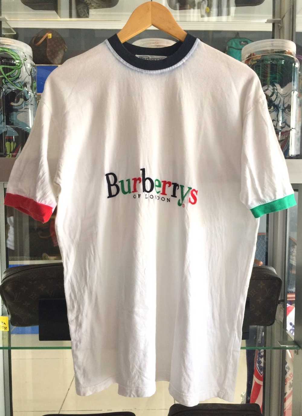 Burberry Classic 90’s ‘Burberrys’ of London Rainb… - image 2