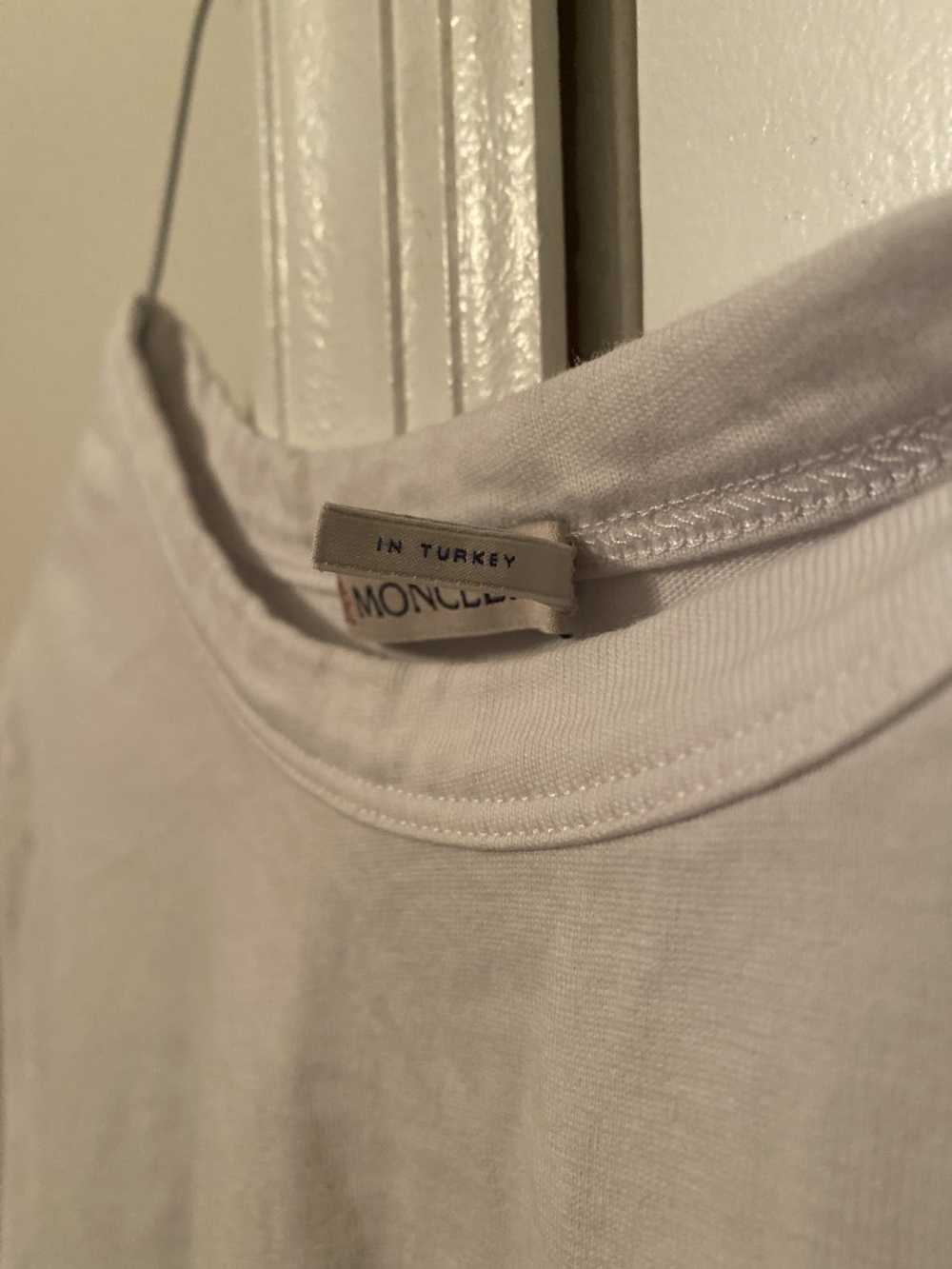Moncler Moncler Maglia Logo T-Shirt White - image 4