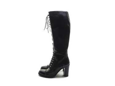 Made in Italy Designer boots lace up leather boot… - image 1