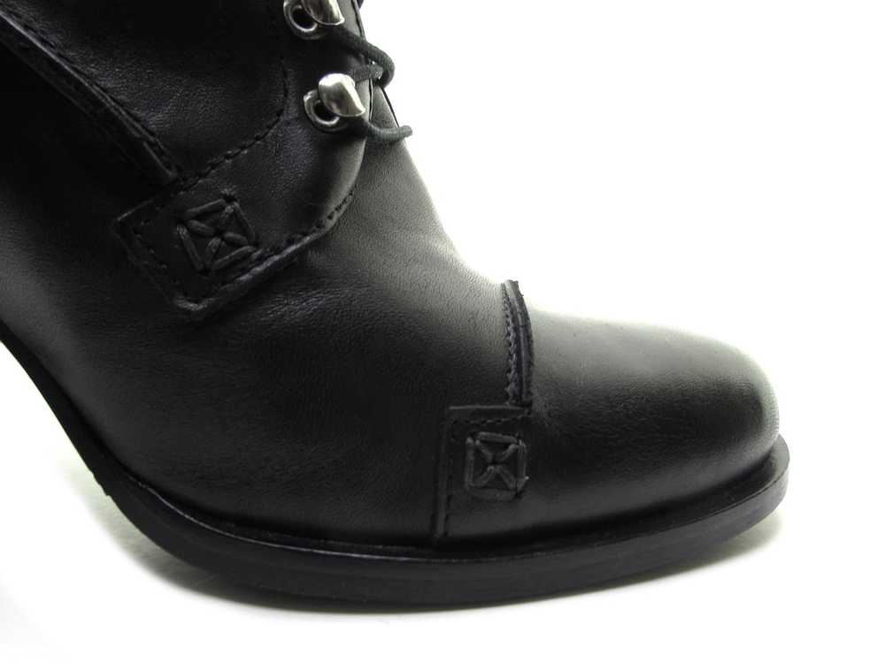 Made in Italy Designer boots lace up leather boot… - image 7