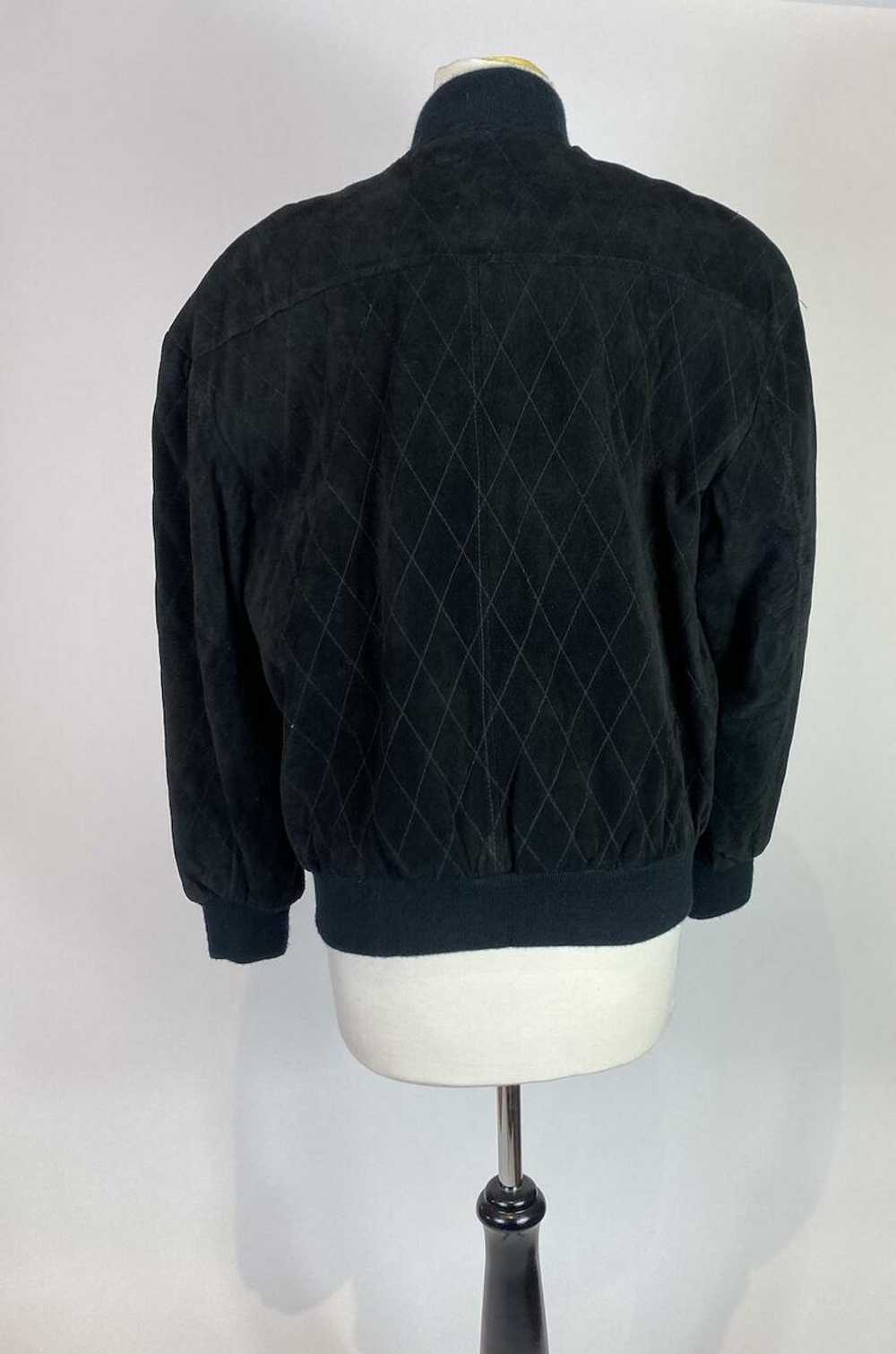 1980s - 1990s Cedars Suede Leather Quilted Jacket - image 3