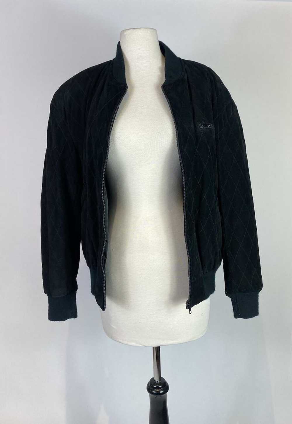 1980s - 1990s Cedars Suede Leather Quilted Jacket - image 4