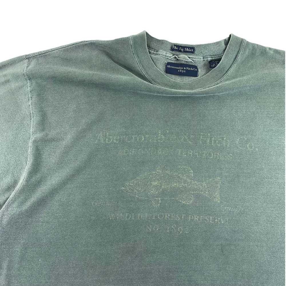 90s Abercrombie and fitch bass tee XL - image 5