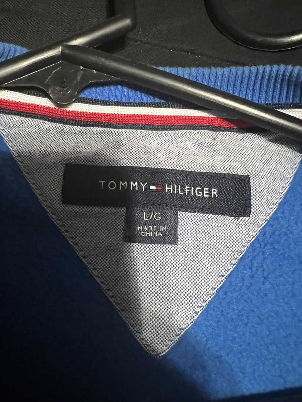 Tommy Hilfiger RARE Blue Tommy Hilfiger Sweatshirt - image 2