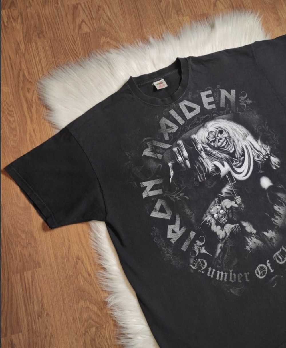 Band Tees × Iron Maiden × Rock T Shirt Vintage Ir… - image 3