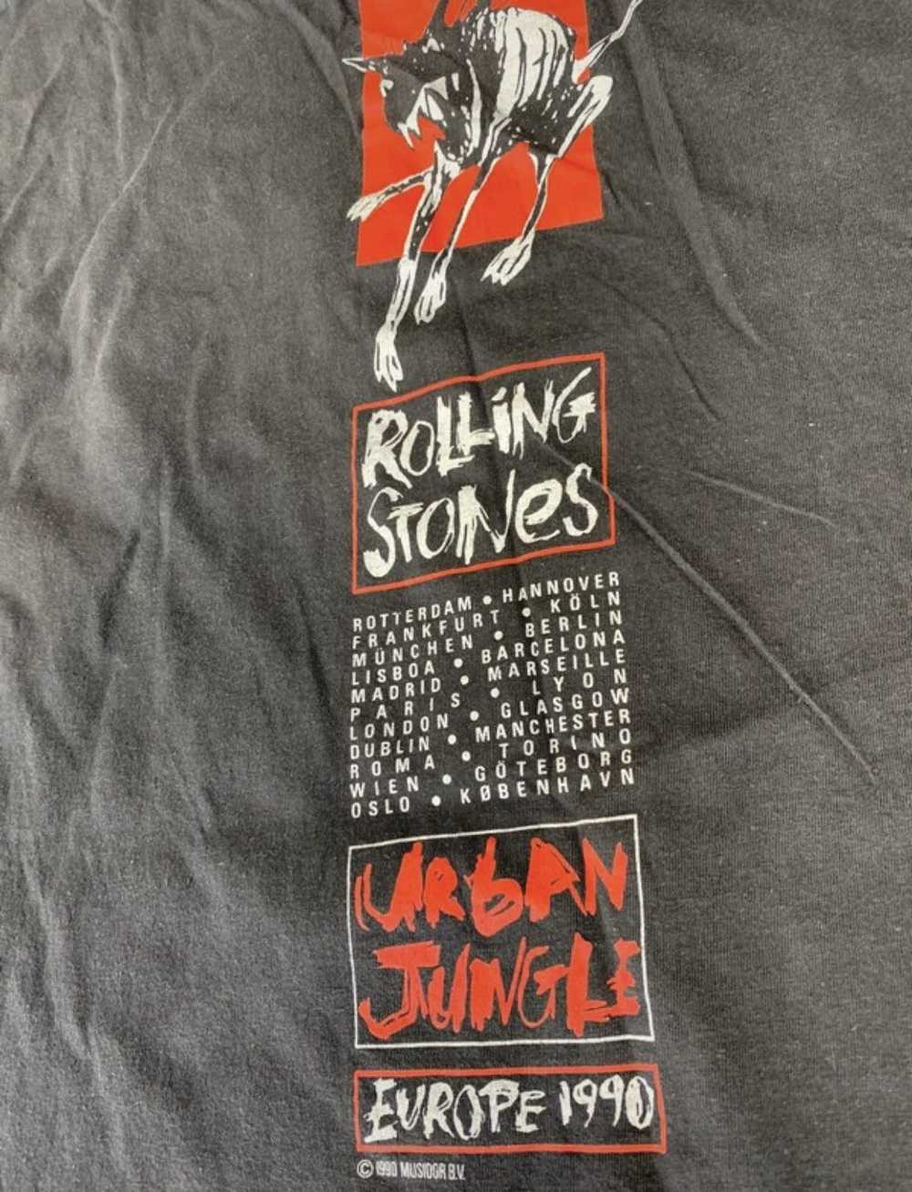 Band Tees × The Rolling Stones × Vintage 1990 The… - image 7