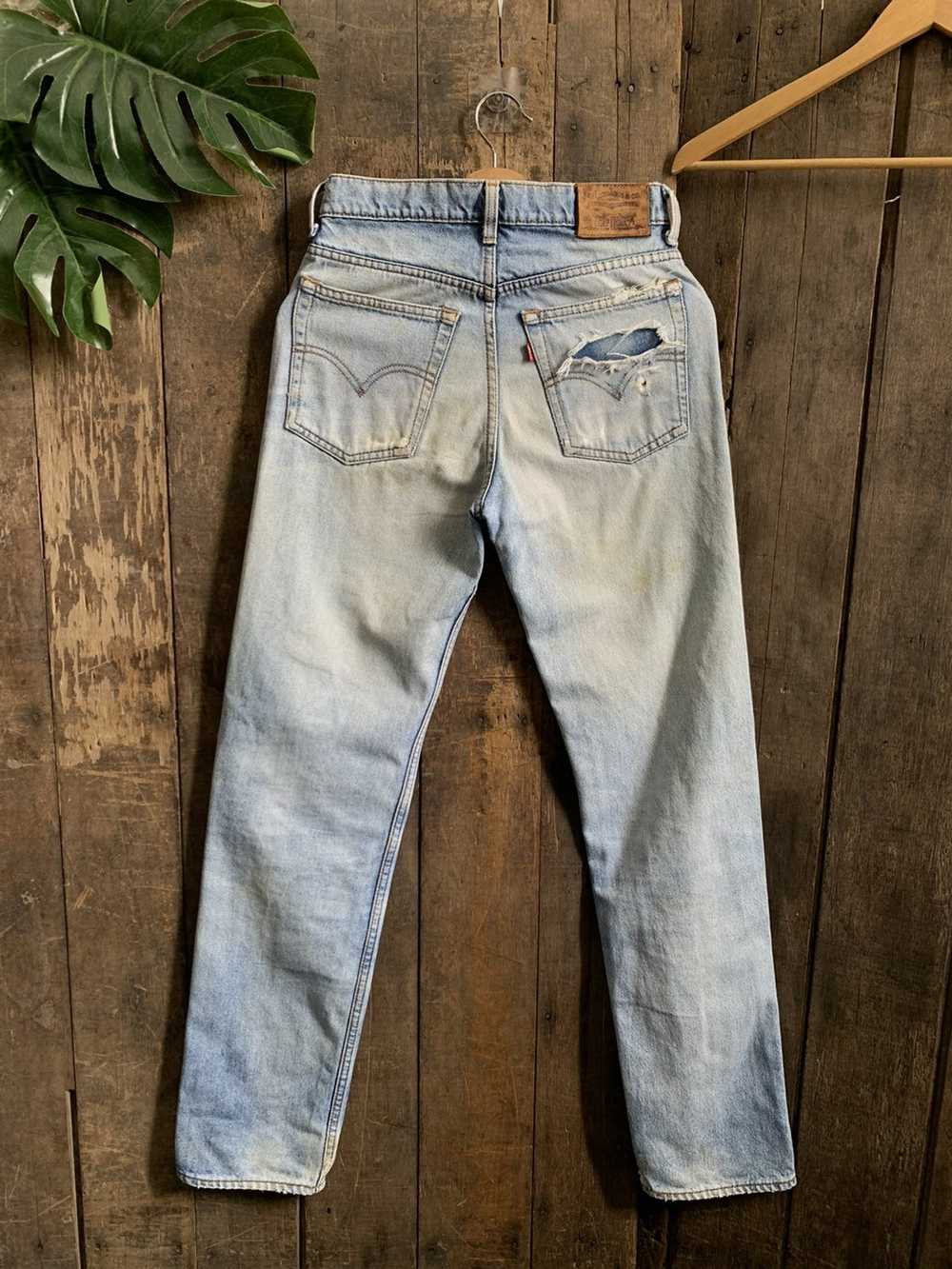 Levi's × Vintage Vintage Distressed Levis 525 Den… - image 8