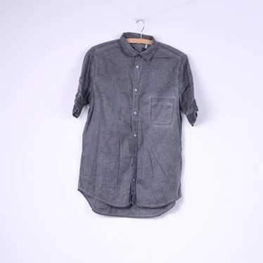 Diesel Diesel Men M Casual Shirt Short Sleeve Gre… - image 1